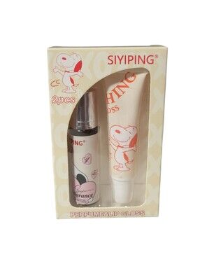 Kids Perfume & Lip Gloss Set - Pink